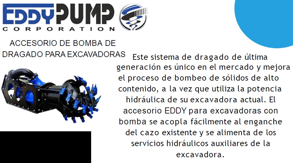 Accesorio de bomba de dragado para excavadora