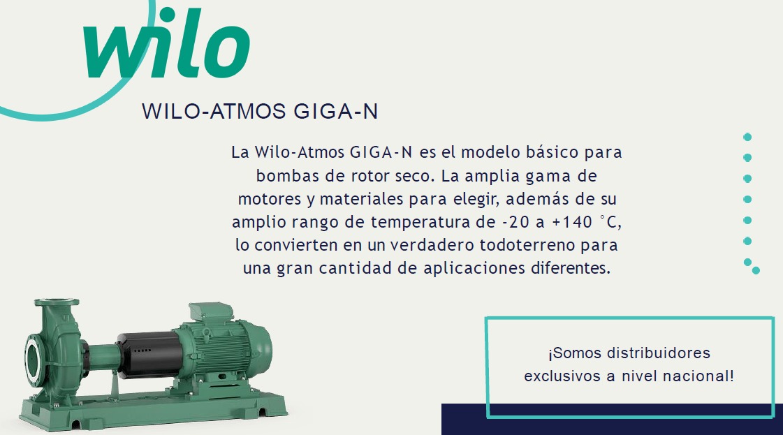 bomba wilo atmos giga N