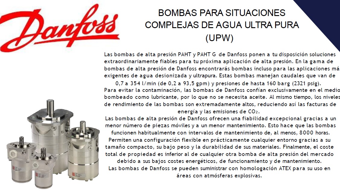 Bombas de alta presion paht y paht G