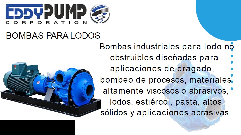 Bombas para lodos